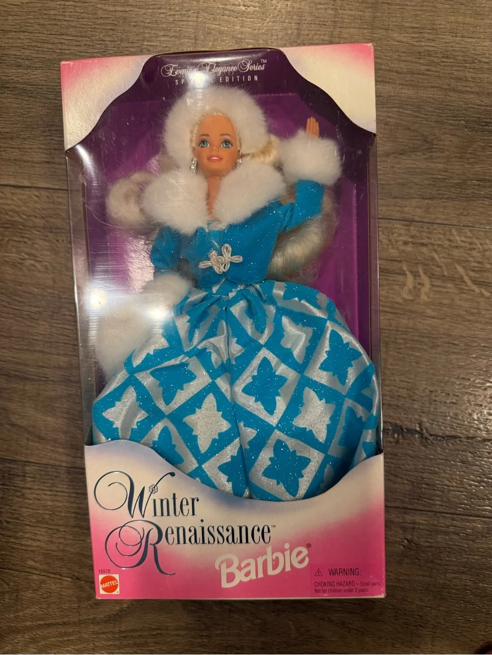 Blonde Winter Renaissance Barbie vintage